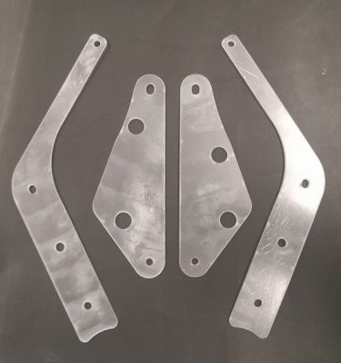 Stern Jurassic Park Clear PETG Plastic Protector Set