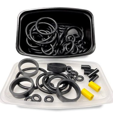 125 Piece Champion Black Rubber Set