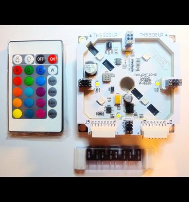 Twilight Zone Interactive RGB Clock Board A-16219 & A-16220