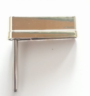 Metallic Flipper Bat And Shaft Assembly - Gold