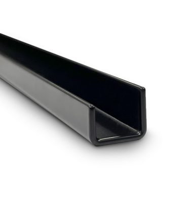 Bally / Williams "U" Channel Black Powder Coated - 01-8569