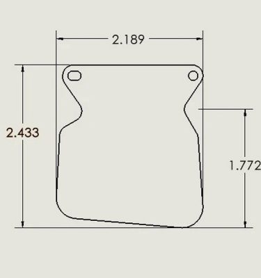 Simpson's Pinball Party Right Ramp Flap - 535-9094-00