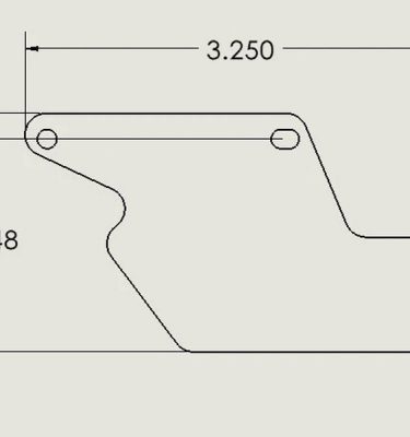 Simpson's Pinball Party Left Ramp Flap - 535-9096-00